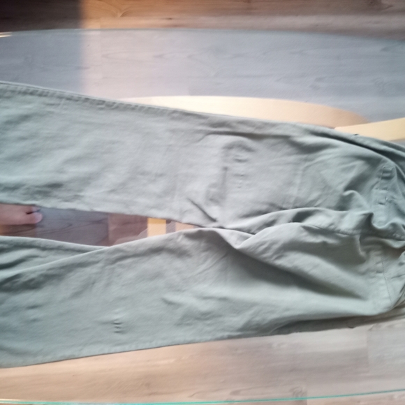 Olive Green Suzy D Casual Pants - Picture 5 of 5